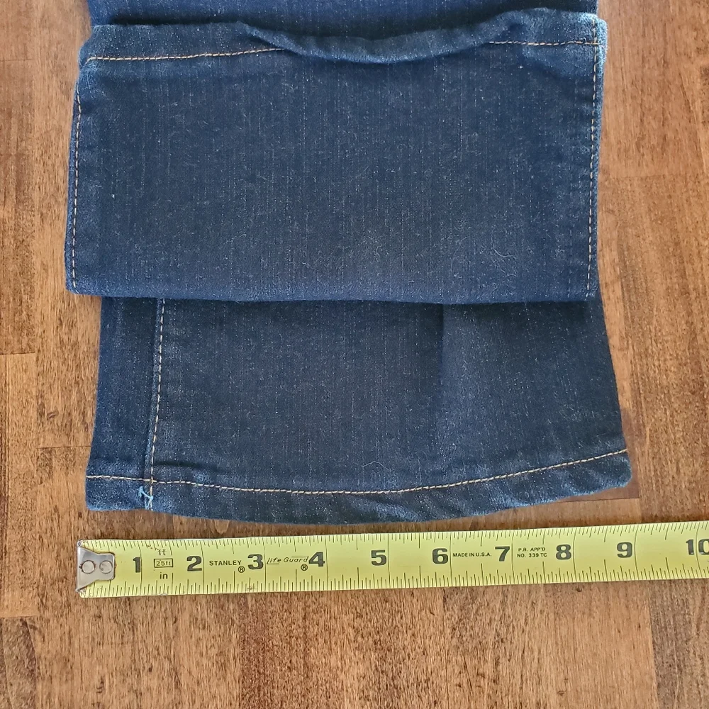 Wrangler Women's Q Baby No Gap Waistband Straight Leg Jeans Size 11/12 x 32
